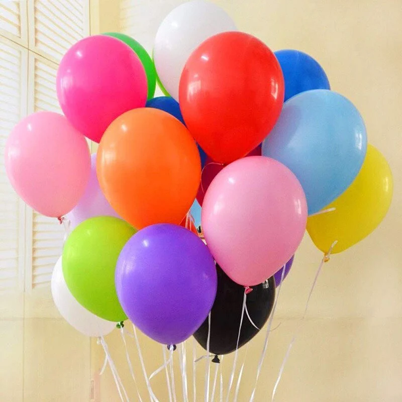 10 hüvelykes latex ballon