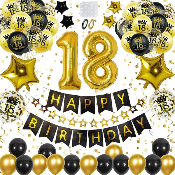 18 Születésnapi léggömb