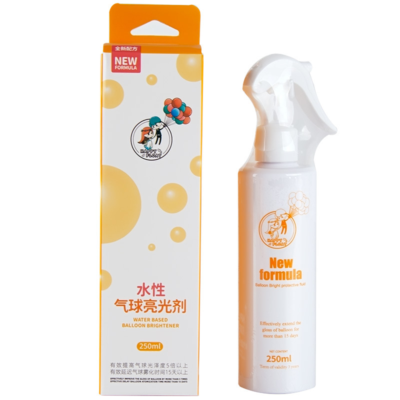 Mit kell megjegyezni a víz alapú ballon ragyogó spray használatakor?