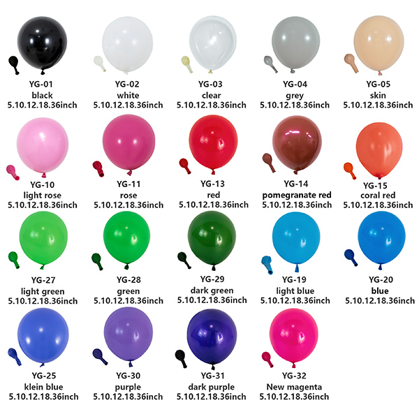 Hogyan tervezzünk matt latex ballon színcsomagokat kiskereskedelmi üzletek számára