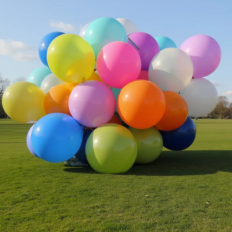 36 hüvelykes latex ballon