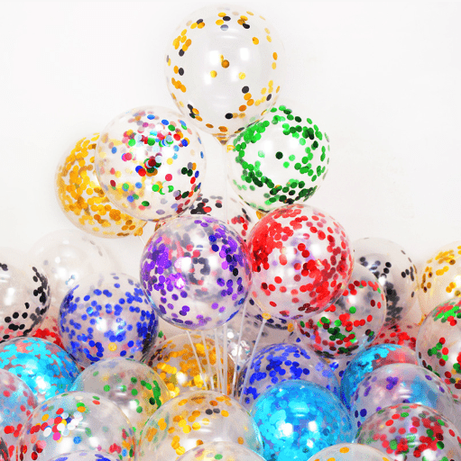 Konfetti léggömb