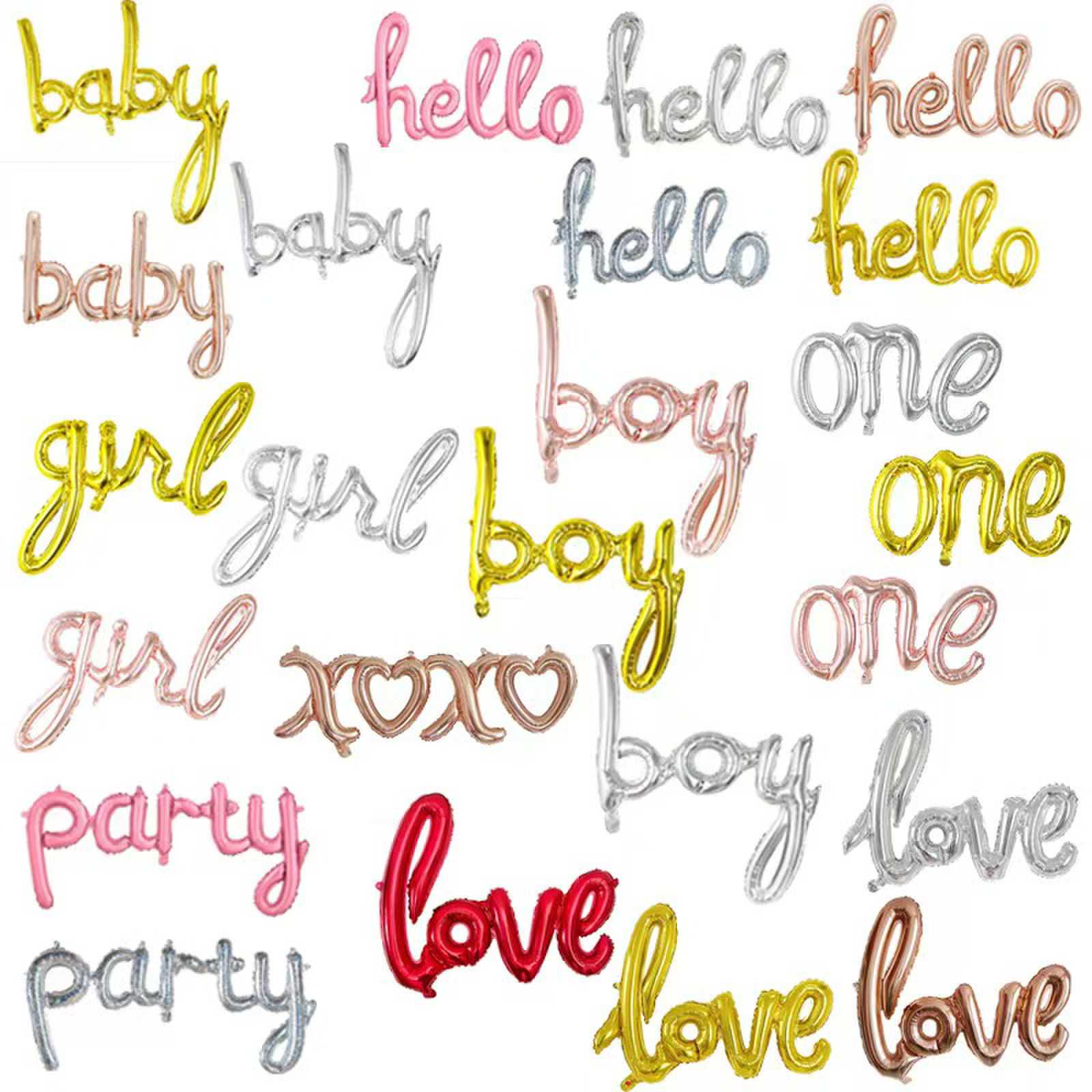 Összeillesztett fólia lufi