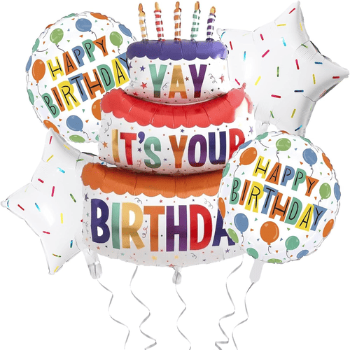 Fólia lufi születésnapi szett