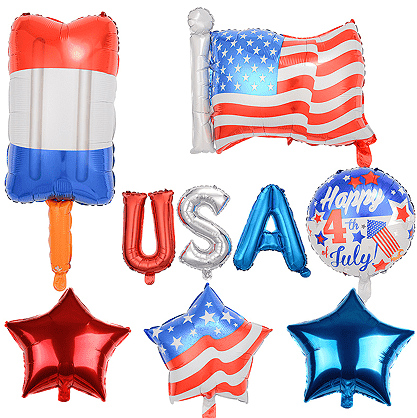 Boldog július 4-i léggömböt