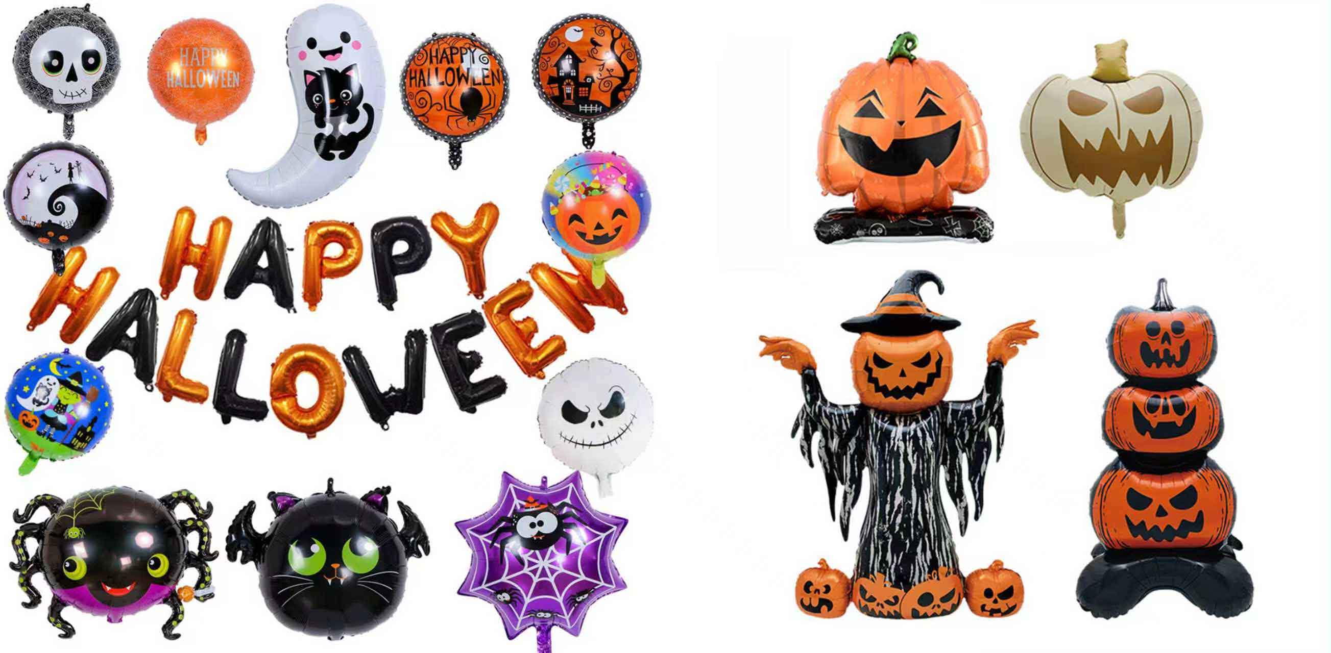 Halloween balloons