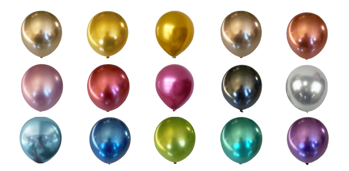 Round Metallic balloon
