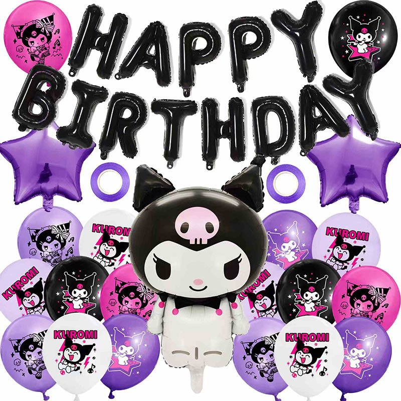 Kuromi party ballon