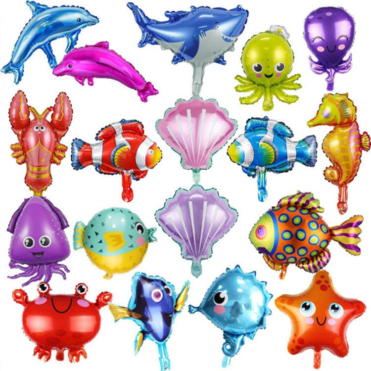 Tengeri élet fólia ballon