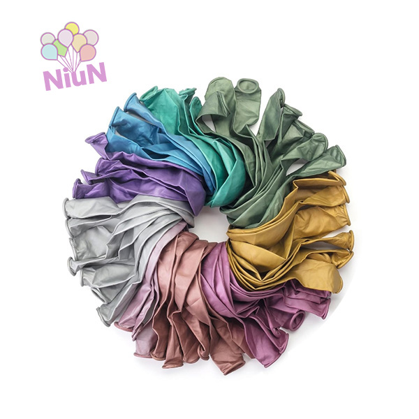 Fém latex léggömb