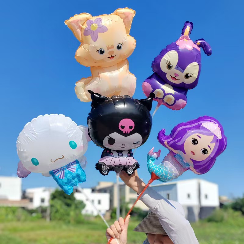 mini fólia lufi pálcákon