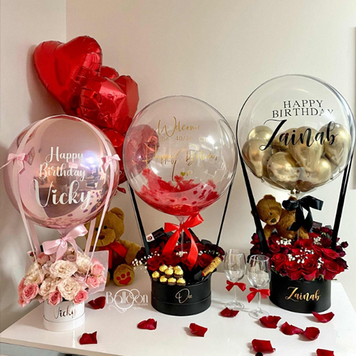 Valentin-napi bobo léggömb